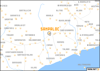 map of Sampaloc