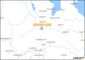map of Sampalowo