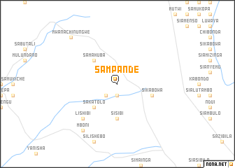 map of Sampande