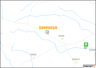 map of Sāmparda