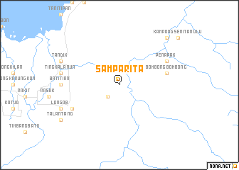 map of Samparita