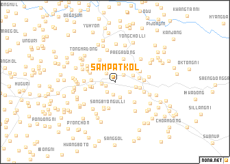 map of Sampat-kol