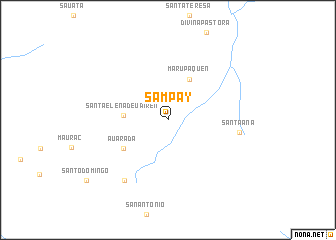 map of Sampay