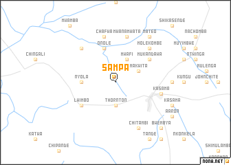 map of Sampa