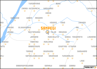 map of Sampegi