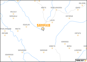 map of Sampika