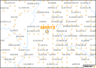 map of Sampito