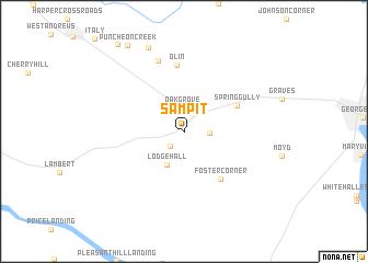 map of Sampit