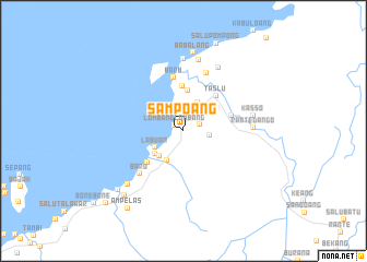 map of Sampoang