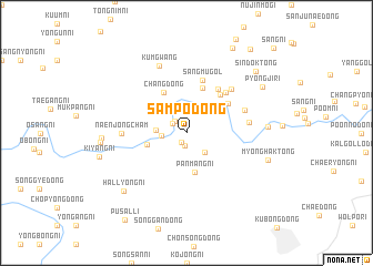 map of Samp\