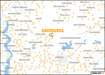 map of Samp\