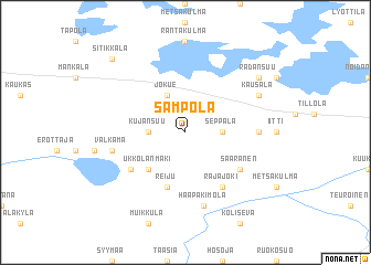 map of Sampola