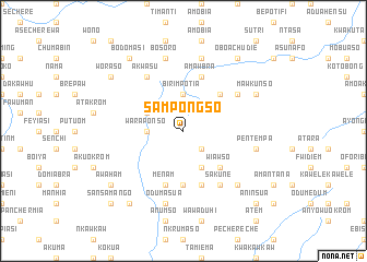 map of Sampongso