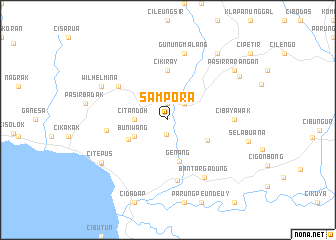 map of Sampora