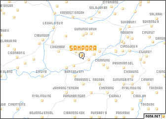 map of Sampora