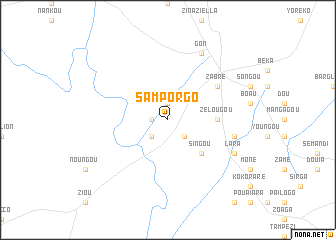 map of Samporgo