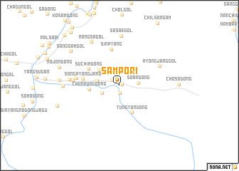 map of Samp\