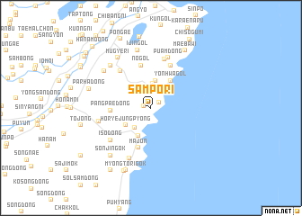 map of Samp\