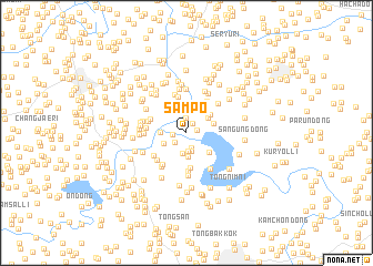 map of Samp\