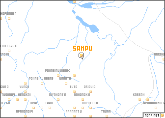 map of Sampu