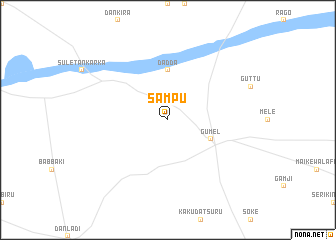 map of Sampu