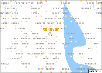 map of Sampyan