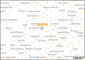 map of Samrāi