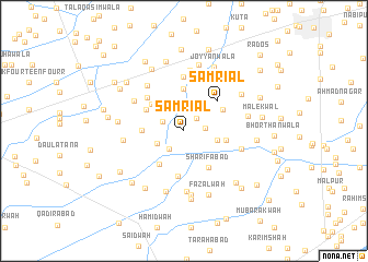 map of Samriāl