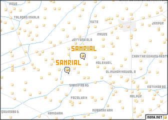 map of Samriāl