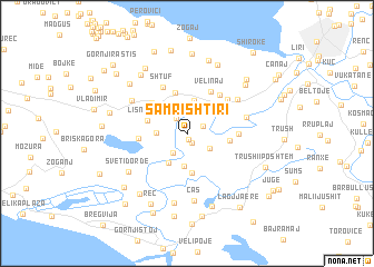 map of Samrisht i Ri