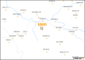 map of Samrı