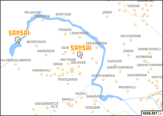 map of Samsai