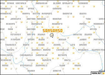 map of Samsamso