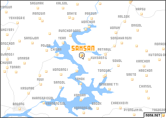 map of Samsan