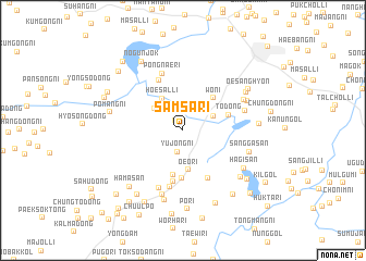 map of Samsa-ri