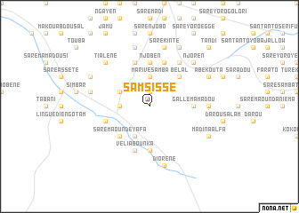 map of Sam Sissé