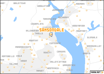 map of Samsondale