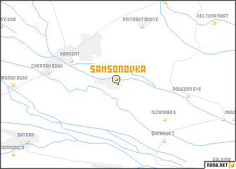 map of Samsonovka