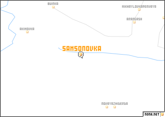 map of Samsonovka