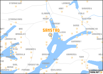 map of Sämstad