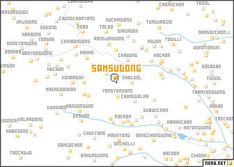 map of Samsu-dong