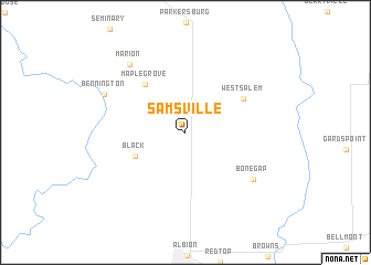 map of Samsville