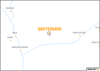 map of Samtengang