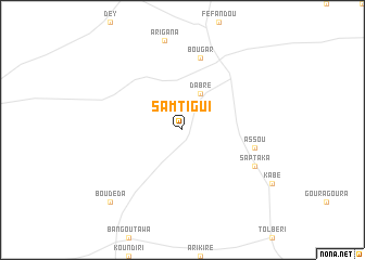 map of Samtigui