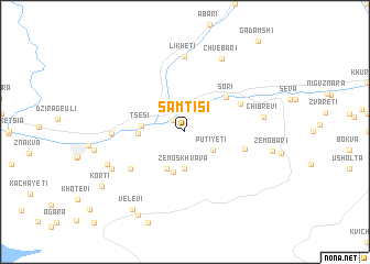 map of Samtisi