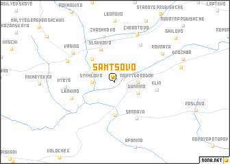 map of Samtsovo