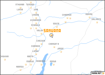 map of Samuana