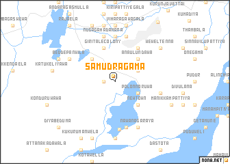 map of Samudragama