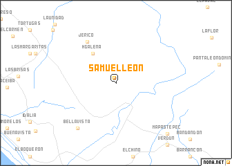 map of Samuel León