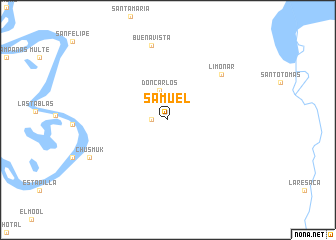 map of Samuel